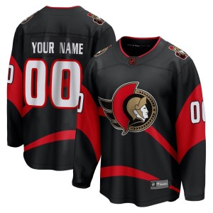 Men's Ottawa Senators Custom Fanatics Branded Breakaway Special Edition 2.0 Jersey - Black