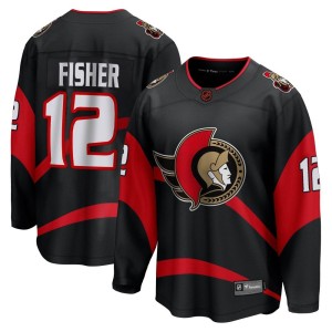 Men's Ottawa Senators Mike Fisher Fanatics Branded Breakaway Special Edition 2.0 Jersey - Black