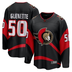 Men's Ottawa Senators Maxence Guenette Fanatics Branded Breakaway Special Edition 2.0 Jersey - Black