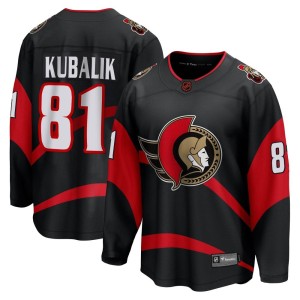 Men's Ottawa Senators Dominik Kubalik Fanatics Branded Breakaway Special Edition 2.0 Jersey - Black