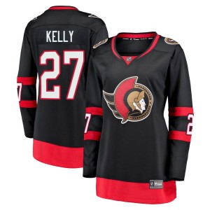 Women's Ottawa Senators Parker Kelly Fanatics Branded Premier Breakaway 2020/21 Home Jersey - Black