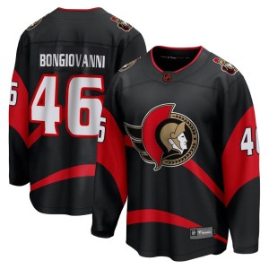 Youth Ottawa Senators Wyatt Bongiovanni Fanatics Branded Breakaway Special Edition 2.0 Jersey - Black