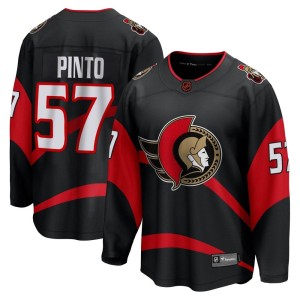 Youth Ottawa Senators Shane Pinto Fanatics Branded Breakaway Special Edition 2.0 Jersey - Black
