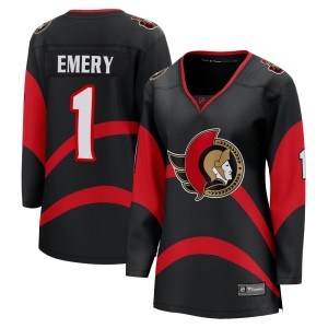 Women's Ottawa Senators Ray Emery Fanatics Branded Breakaway Special Edition 2.0 Jersey - Black