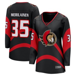 Women's Ottawa Senators Leevi Merilainen Fanatics Branded Breakaway Special Edition 2.0 Jersey - Black