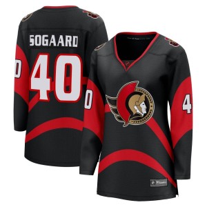 Women's Ottawa Senators Mads Sogaard Fanatics Branded Breakaway Special Edition 2.0 Jersey - Black