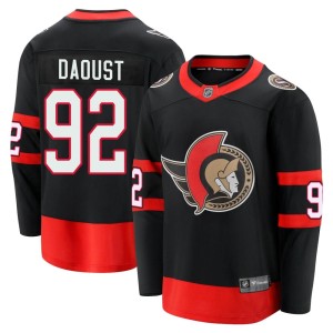 Men's Ottawa Senators Philippe Daoust Fanatics Branded Premier Breakaway 2020/21 Home Jersey - Black
