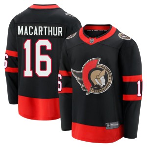 Men's Ottawa Senators Clarke MacArthur Fanatics Branded Premier Breakaway 2020/21 Home Jersey - Black
