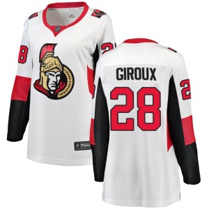 Women's Ottawa Senators Claude Giroux Fanatics Branded Breakaway Away Jersey - White