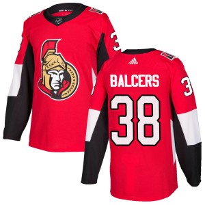 Youth Ottawa Senators Rudolfs Balcers Adidas Authentic ized Home Jersey - Red