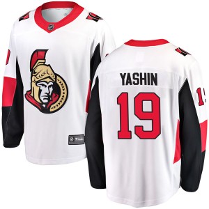 Youth Ottawa Senators Alexei Yashin Fanatics Branded Breakaway Away Jersey - White