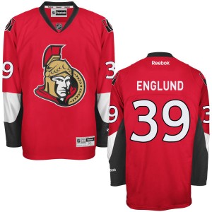 Men's Ottawa Senators Andreas Englund Reebok Premier Home Jersey - - Red
