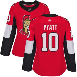 Women's Ottawa Senators Tom Pyatt Adidas Authentic Home Jersey - Red