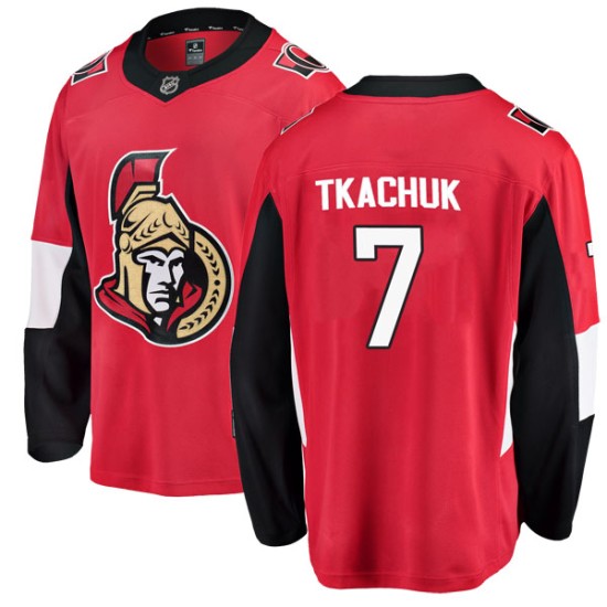 Youth Ottawa Senators Brady Tkachuk Fanatics Branded Breakaway Home Jersey - Red