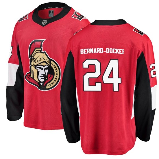 Men's Ottawa Senators Jacob Bernard-Docker Fanatics Branded Breakaway Home Jersey - Red